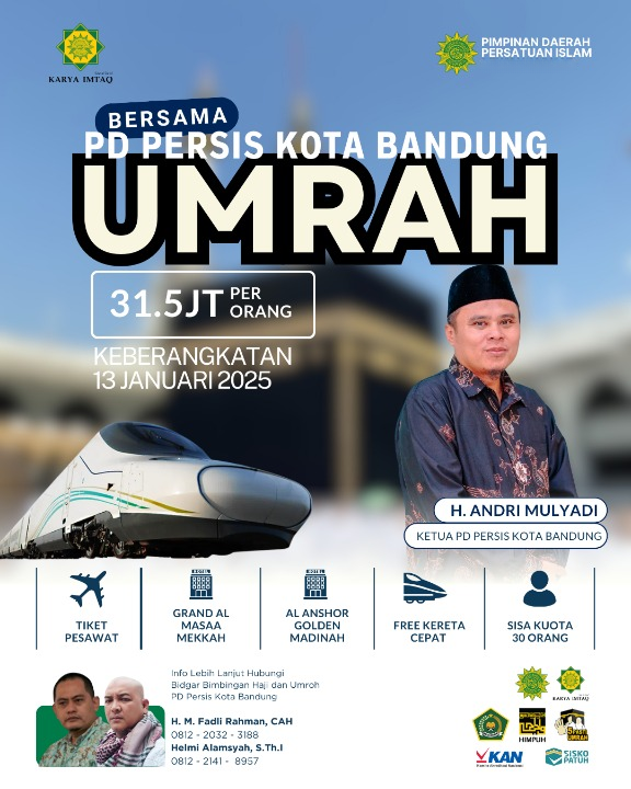 Umroh Bersama PD PERSIS Kabupaten Lombok Utara